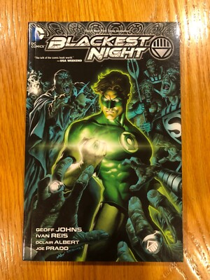 Blackest Night Paperback (DC Comics 2010) Geoff Johns, Ivan Reis