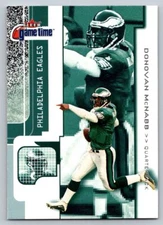 2001 Fleer Game Time #1 Donovan McNabb Philadelphia Eagles