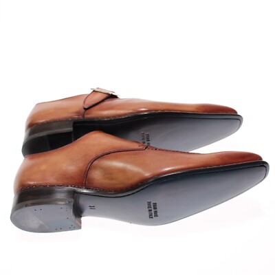 Certo NWD Da Vinci Corallo Monk Strap Dress Shoes Size 10 US in Brown Leather Certo NWD Da Vinci Corallo Monk Strap Dress Shoes Size 10.5  main image 4