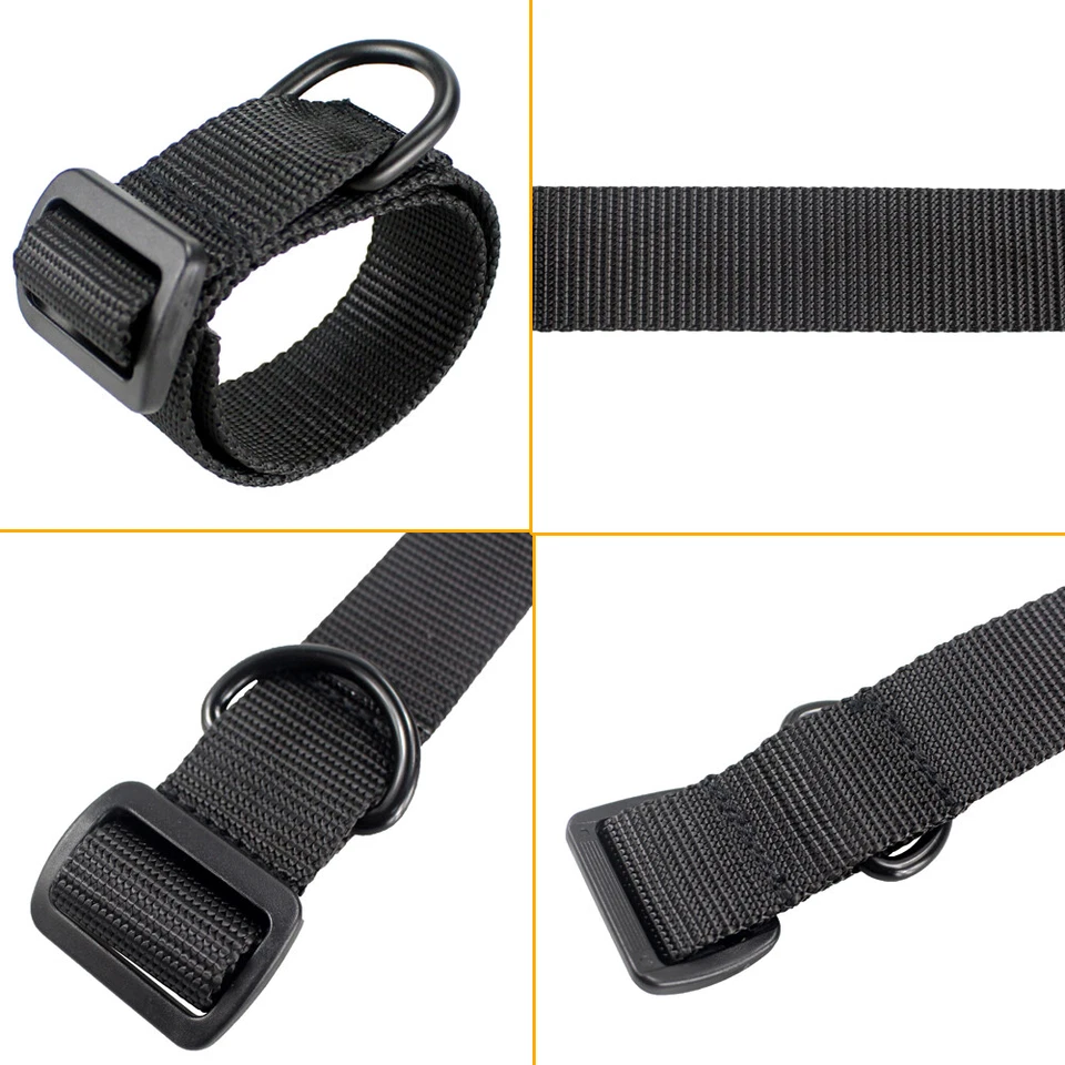 Tactical Gun Sling Adjustable Rifle Sling 1.25 Inch Nylon Strap with D Ring Loop - Image 4 of 4