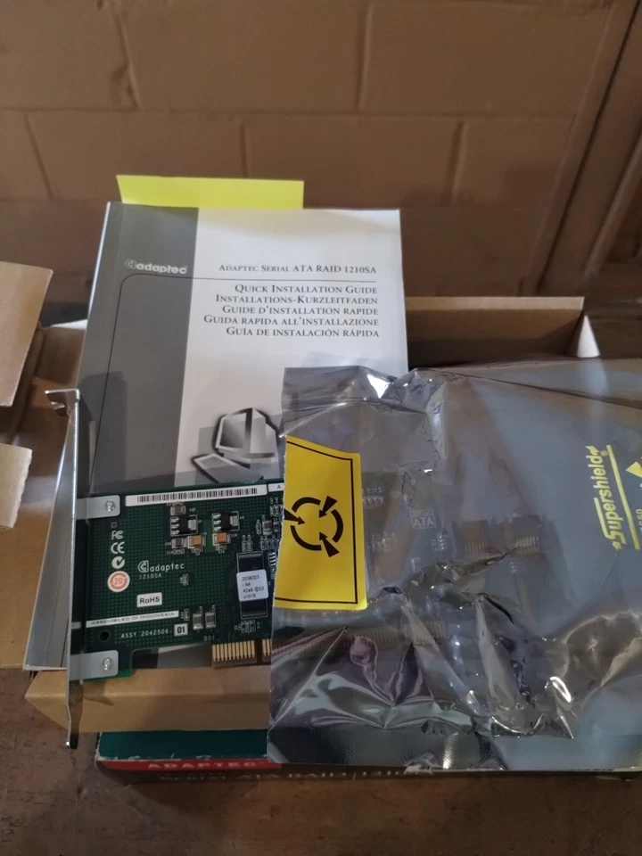 Adaptec 1210SA 2Port Serial ATA Raid Controller Card - Image 2 of 2