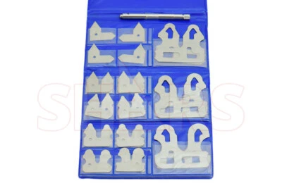 Shars .010 - .500" Radius Gage 26 PCS Set Internal External Radii !
