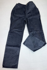 Vintage Sears Women's Pants 18 Tall Corduroy stretch fit High Rise Charcoal NEW