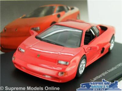 LAMBORGHINI ACOSTA MODELLAUTO 1:43 MASSSTAB ROT IXO 1997 SPORT K8