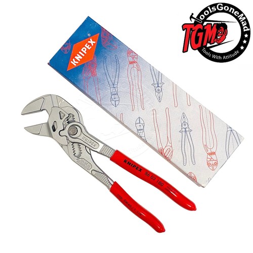 Knipex 180mm Wrench Pliers Adjustable Gland Spanner w/ 40mm Nut Capacity 8603180 - Picture 3 of 8