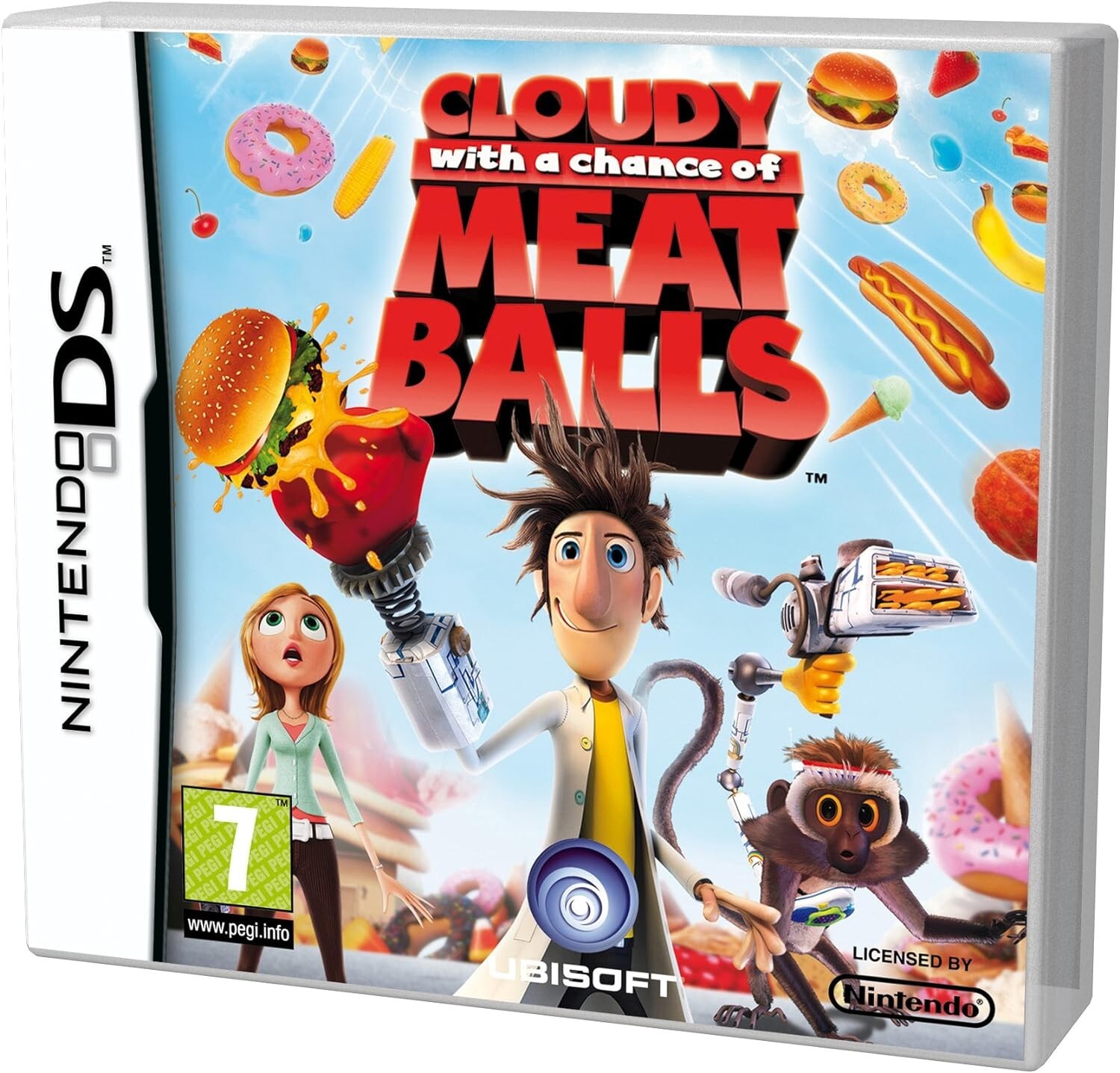 Cloudy With a Chance of Meatballs NDS 2DS Nintendo DS Video Game Mint Condition