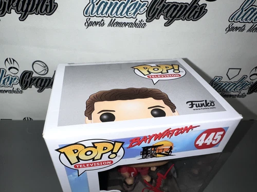 DAVID HASSELHOFF BAYWATCH 445 MITCH SIGNED HANDSIGNIERT FUNKO POP-BAS BECKETT COA - Bild 5 von 12