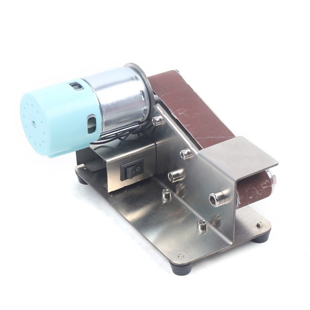 Mini Belt Sander Knife Apex Edge Sharpener Polishing Grinding Machine
