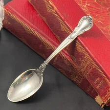 Chantilly Gorham Teaspoon-Sterling Silver-Place Teaspoon- 5 7/8"
