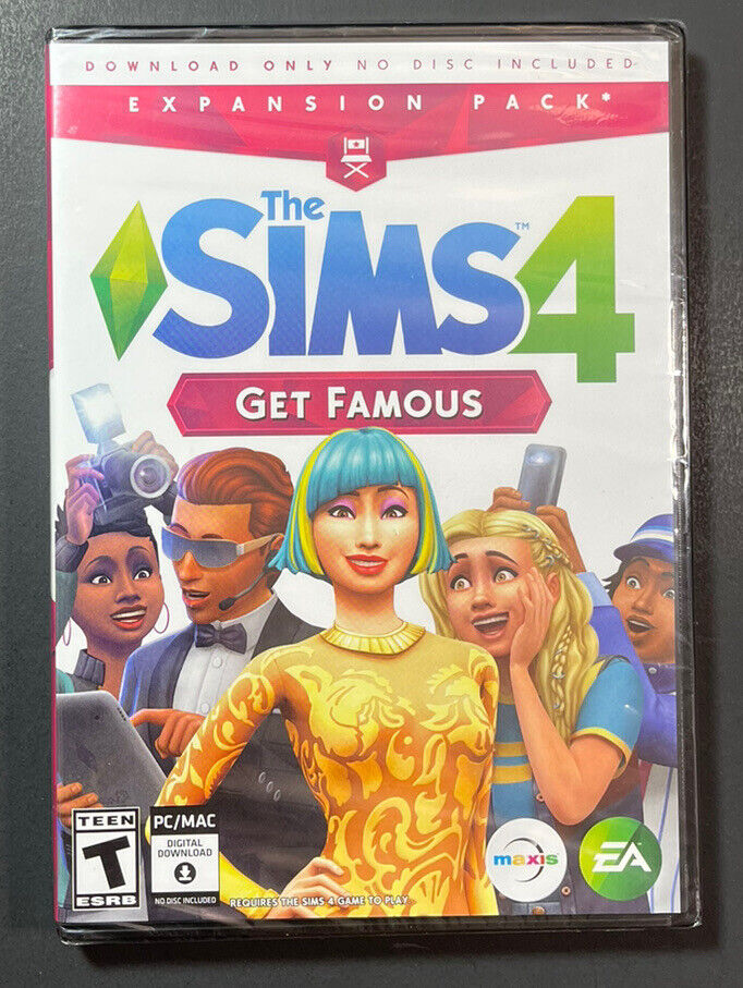 The Sims 4 Get Famous Expansion Pack, PC, [Digital Download] 