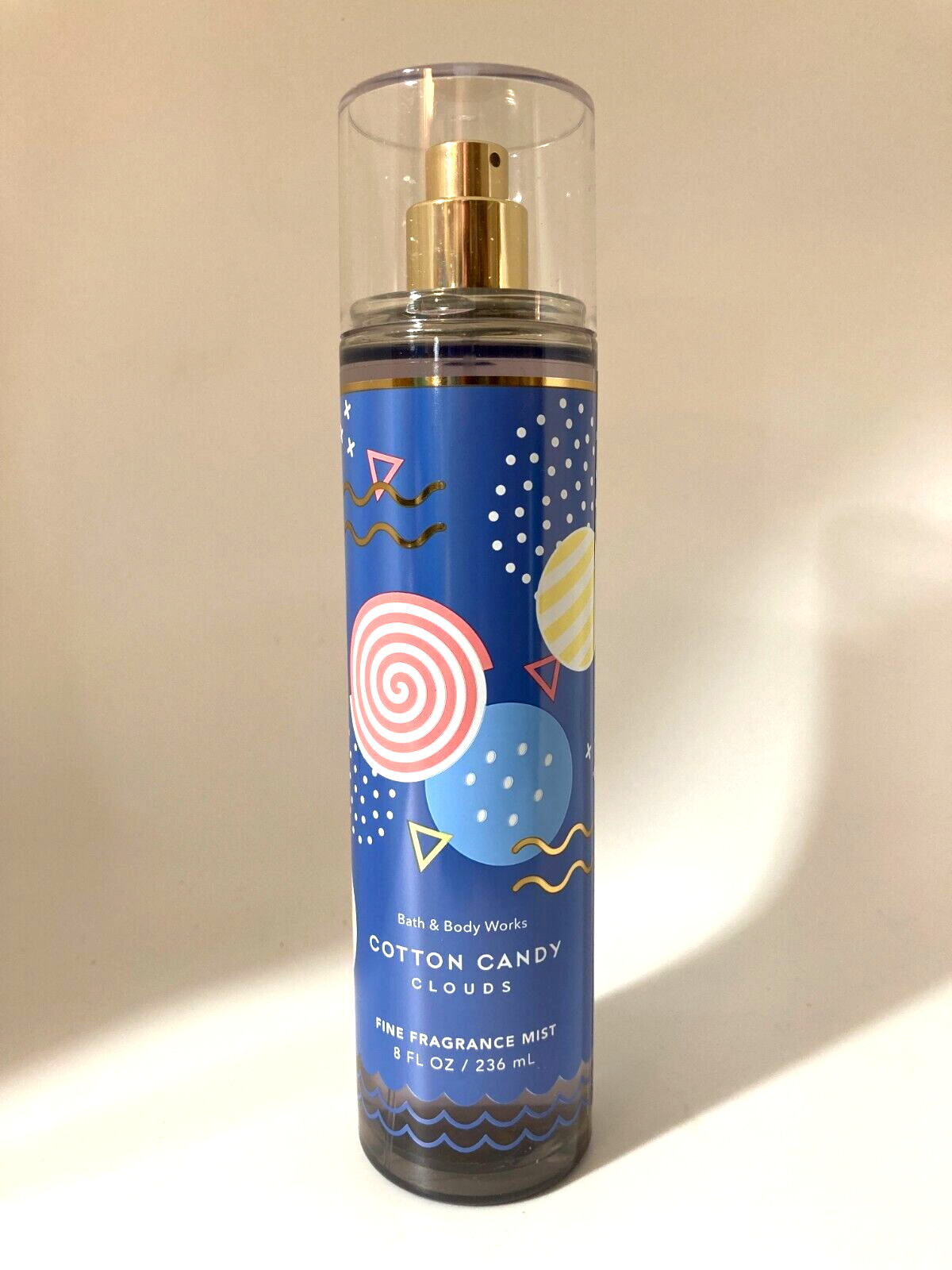 Bath & Body Works Cotton Candy Clouds Fragrance Mist Spray Splash  8 oz.