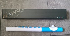 Nuvo TooT 2.0 Pre-Flute Instrument for Beginner Musicians - White/Blue