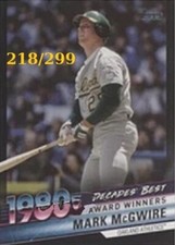 2020 Topps 85 Reprint, Decades Best Insert Singles