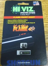 NEW Hi Viz GREEN FLAME Sight for Vent Rib Shotguns FL2005-G w/ Mounting Screws