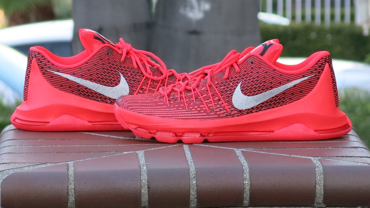 Size 12 - Nike KD 8 Bright Crimson for sale online | eBay