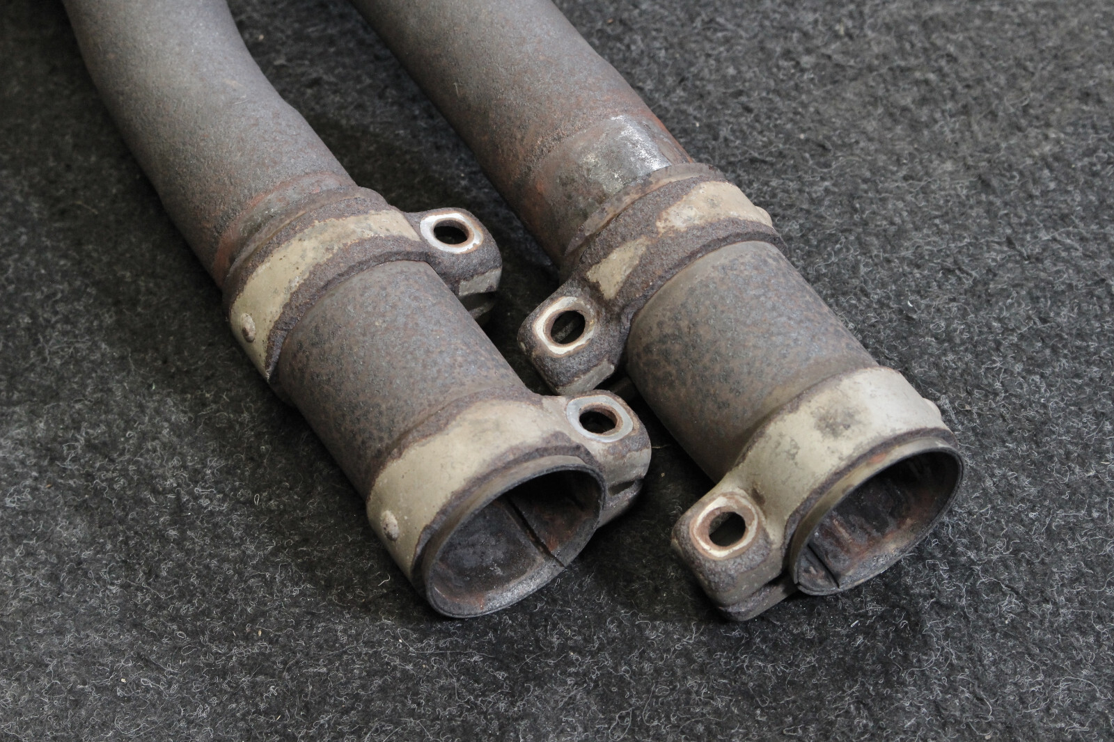 Original Audi A4 B6 8E 2.4 FSI Aupuff Abgasanlage Doppelflutig  