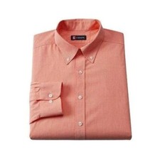 BRAND NEW Mens Orange Chaps dress shirt: size medium 15.5 34/35 sleeve NWT