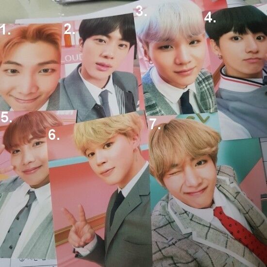 BTS 4th Muster Happy Ever After Binder Photocards