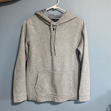 Under Armour Men's Hustle Fleece Hoodie Size Small Gray Pullover