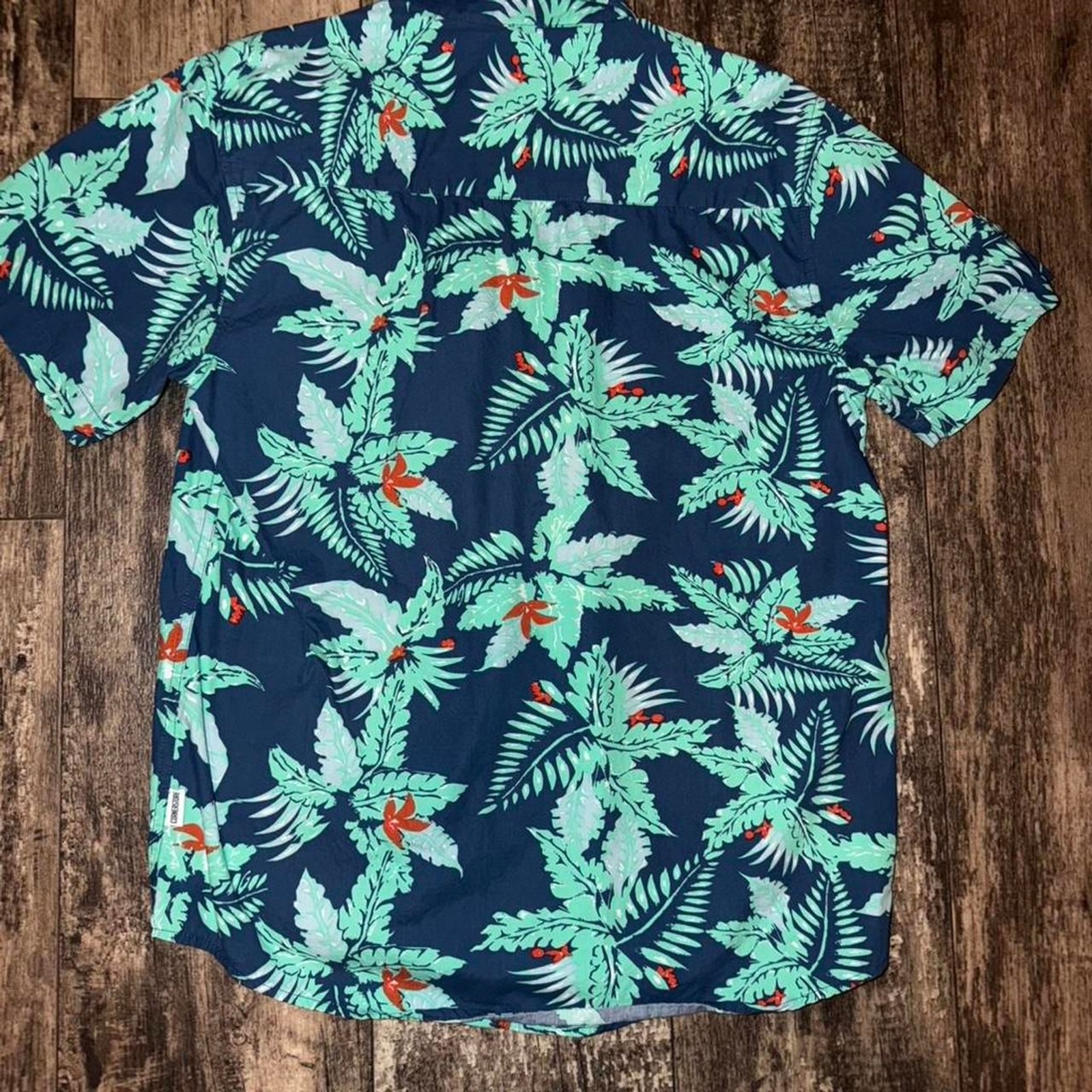 Cornerstore Bodega Tropical Leaf Button-Up Shirt … - image 6