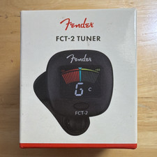 Fender FCT-2 Clip-On Chromatic Tuner LCD Display Black P/N 0239979000
