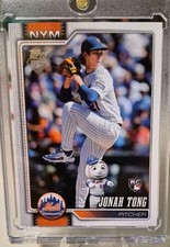 2026 Topps Series 1 Celebration Jonah Tong (RC) #4 Hidden Mascot SSP NY METS