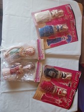Four Tassel Doll Kits Two Ceramic Half Body Dolls DIY Kits Crafts