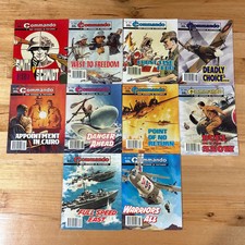 Commando War Comics x 10 Bundle All Published 1990 DC Thomson GD