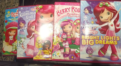 Strawberry Shortcake 5-DVD Bundle + 2 Bonus Cases - Charity Sale TPMCF