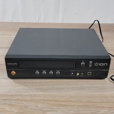 ION VCR 2 PC Video Conversion System VHS to Digital USB Player Black July 2008