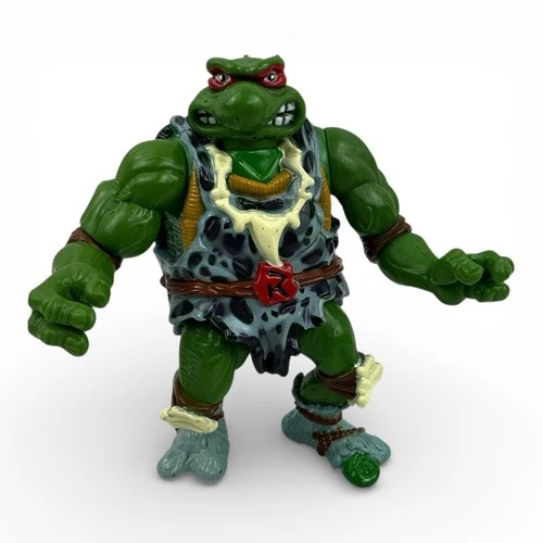 1993 Vintage TMNT Cave Turtle Raph Playmates Action Figure Raphael