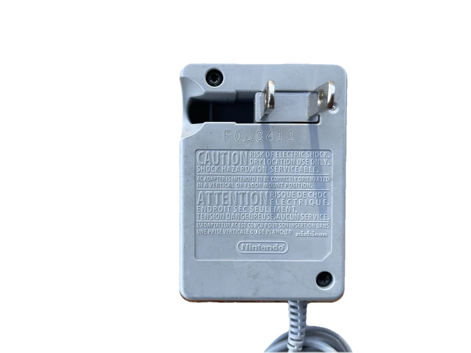 ORIGINAL NINTENDO NDSi/DSi XL/3DS/3DS XL WALL CHARGER/AC ADAPTER OEM - Image 3 of 4