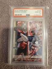 2018 Topps Now Ronald Acuna Jr. #129 PSA 10