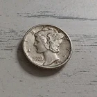 1941-P  XF Mercury Dime - 90% Silver - Free Shipping! #1