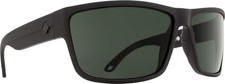 Spy Optic Rocky Flat Sunglasses - Matte Black/Happy Gray/Green, 64mm