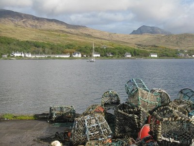 Photo A2 View from Jura Pier Craigenhouses Looking across the bay to Cra c2014