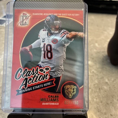 2025 Topps Signature Caleb Williams Base (RAW)