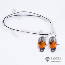 1Pair Metal LED Side Lamp Light for 1/14 RC Tamiye Tractor Truck Dumper Trailer