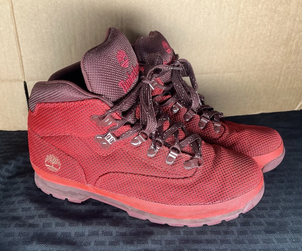 Red Timberland Euro туристические ботинки-кордура - размер 10 - Изображение 2 из 4