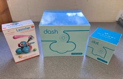 Wonder Workshop Dash Smart Robot Launcher & Dot pädagogisches Spielzeug