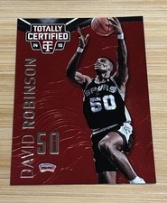 Soft Corner! 2014-15 Totally Certified Plat. Red #138 David Robinson No. 59/279.