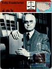 Dr Jim Stamps Maximum Card Felix Frankfurter 44C Fdc
