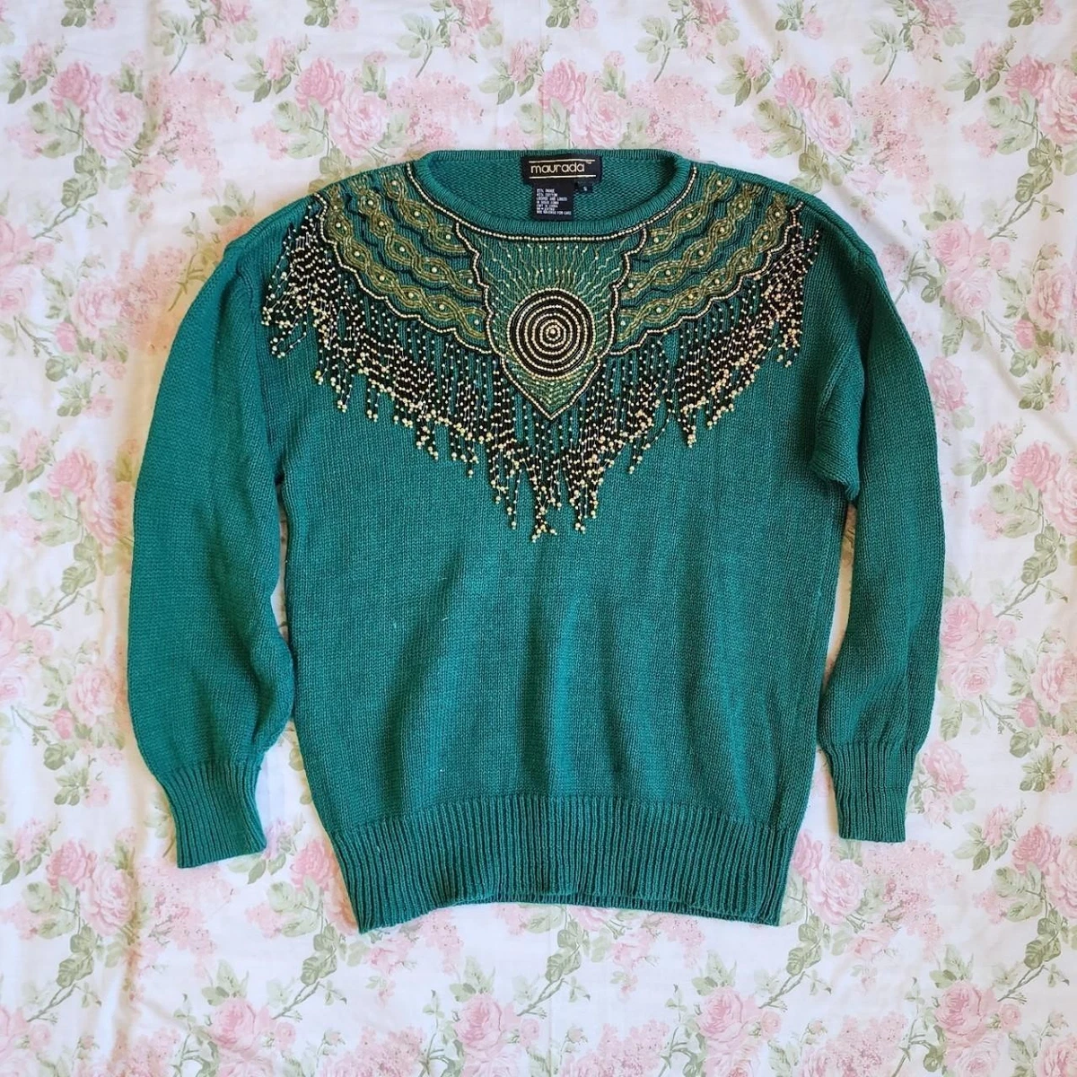 25+ Regular Size S Vintage Sweaters for Women for sale | Updated
