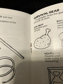 The Adventures Of Bayou Billy NES Instruction Manual Only