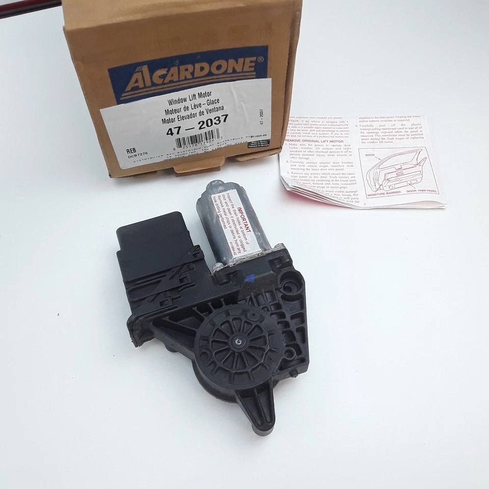 Cardone 47-2037 Rear Left Power Window Motor Fits Volkswagen Passat (2001-2005) - Image 3 of 4