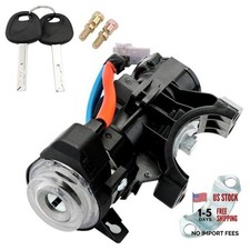 Ignition Lock Cylinder Switch & Cylinder Housing, with Keys, Assembly