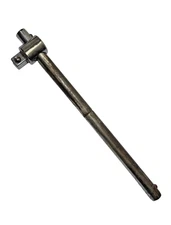 1/2" Drive Breaker Bar With 9” Sliding T - Handle Chrome - Vanadium Vintage