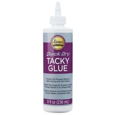 AR7-10 17843 Quick Dry Tacky Glue, 8 Oz., Multicolor