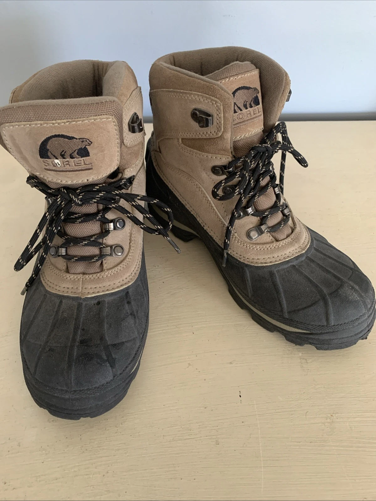 Sorel Cold Mountain NL1207-265 Thinsulate Brown Winter Boots Sz 9