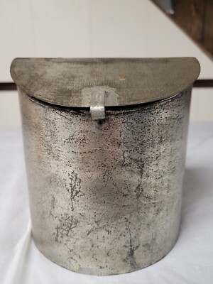 Vintage Hand Turned Tin Sugar/Flour Bin